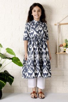 THE COTTON STAPLE-TOAD IKAT SET-2-3 Years