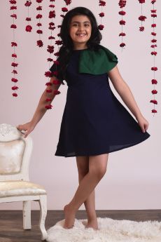 THE COTTON STAPLE-IRIS DRESS