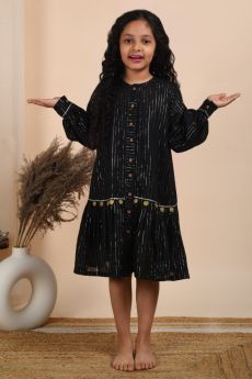 THE COTTON STAPLE-JHILMIL GOTA DRESS