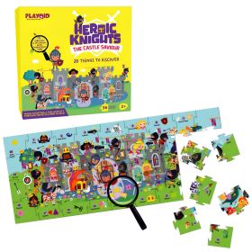 playqid-heroic knights - the castle saviour search and find puzzle