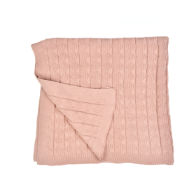 NESTA TOYS-Knitted Cotton Baby Blanket (80x100 cm) | Perfect for Baby’s Comfort
