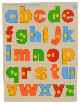 Skillofun-Lower Alphabet Tray (With Knobs)