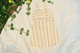 Sankalpa Art Village-Strap Dress-6-12 Months-Cream