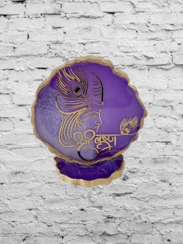 Little Canvas-Lord Krishna T Light Holder