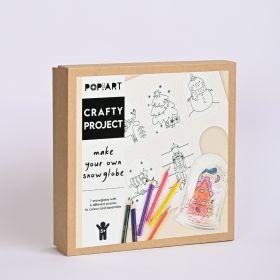 Pop goes the Art-Crafty Project | Make Your Own Snowglobe