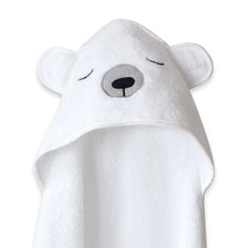 Masilo Hooded Towel-Polar Bear-Small