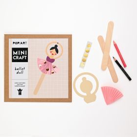 Pop goes the Art-Mini Craft | Ballet Doll