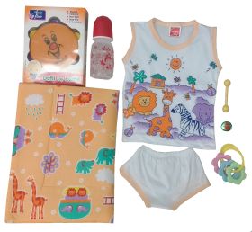 Love Baby-New Born Baby Gift Set Peach Motherkiss Peach