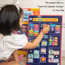 My House Teacher-My First Calendar -Daily Routine Activity Board 
