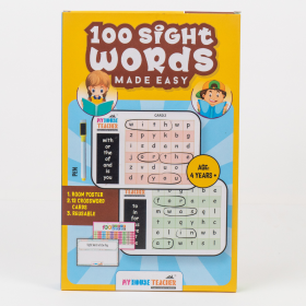 My House Teacher-100 Sight Words Made Easy - Fun Crossword Cards Game