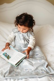 Tickle Tickle - Nap a Lil Organic Cotton Sleeping Bag – 1.0 TOG-Cuddly Lamb