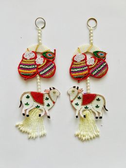 Little Canvas-Nandini Shubh Labh Festive Decor Hangings 