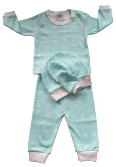 Tots and Tykes-New Born Baby Set-Turquoise