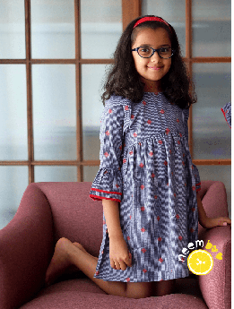 Neemboo Flounce n Bounce - Blue-1-2 Years