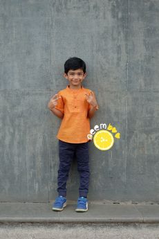 Neemboo Mandarin Swing - Orange-1-2 Years