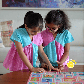 Neemboo V Love Reversible - Pink & Aqua