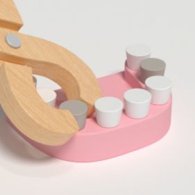 NESTA TOYS - Wooden Doctor Role Play Set