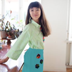 Anaario-Kaleidoscope Krush-Easy Breezy Skirt-2022