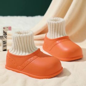 Lille Barn-SNUG SOLE SHOES-Orange-Small