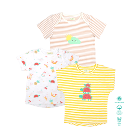 Greendeer-Organic Fruit Fun T-Shirts : Set of 3