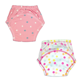 New Training Pants - Polka stars set 2