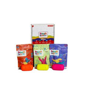 Dough Re Mom-neon dreams DoughReMom Dough Pack- neon orange yellow and pink 