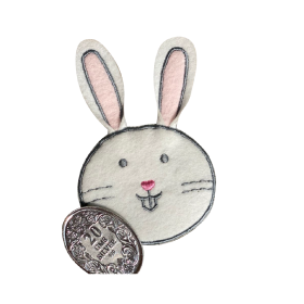 Peekaboo Pattern-RABBIT_P012368