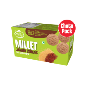 Early Food-Chota Pack- Ragi & Amaranth Jaggery Cookies, 80 gm