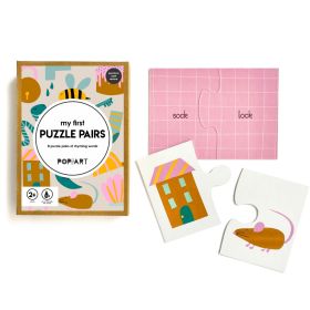 Pop Goes The Art-Puzzle Pairs | Rhyming Words