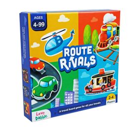 Bloomingo- Route Rivals | Board Games | Strategy Game for All Ages | Travel Game for 4-99 Age Group 