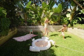 SUNNYLiFE Kids Sprinkler Mat Princess Swan Multi 