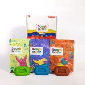 Dough Re Mom-Nature's Palette DoughReMom Pack- Blue, Brown & Green