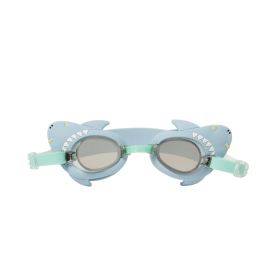 SUNNYLiFE Salty the Shark Mini Swim Goggles Aqua 
