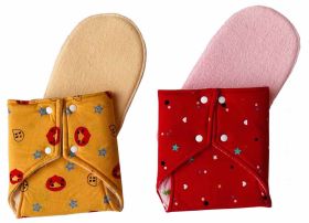 Tots and Tykes-PRINTED CLOTH DIAPER Set of 2