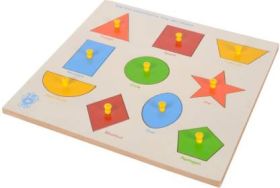 Skillofun-King Size Identification Tray  Geo Shapes