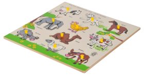 Skillofun-King Size Identification Tray  Useful Animals