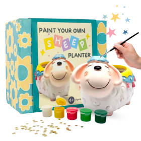 Craftopedia-Paint Your Own Planter - Sheep