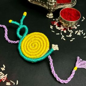 Bobtail-SNAIL TRAIL (SNAIL RAKHI + BROOCH)