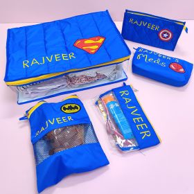 Little Birdies-Travel Pouch set-Superhero