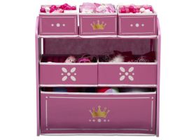 Delta Children Princess Crown Multi-Bin Organizer