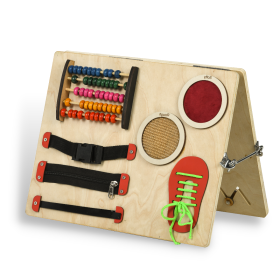 The Funny Mind Birchwood Montessori Busy Foldable Table Top