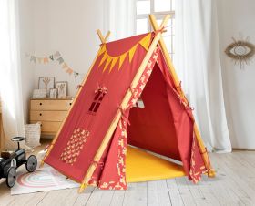 Bobtail-PLAY TENT -  BEAR DRIVE (RED)