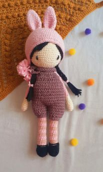 Plumtales Handmade Amigurumi Tia Bunny Doll