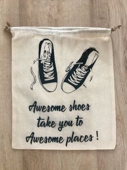 Little Canvas-Travel Shoes  Bag 