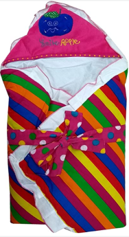 Love Baby-Love Baby Cotton Blanket cum Dryrobe - 565 Blue P6