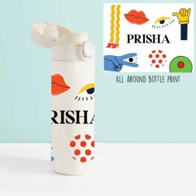 Papercrush-Insulated Water Bottle - Vintage Blocks