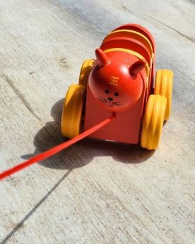 Earthytweens-Wooden Moving Snail wheels  (Set of 2)