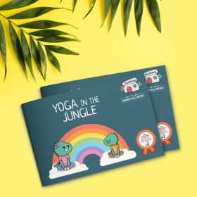 Dinostaury-Children's Book - Yoga in the Jungle