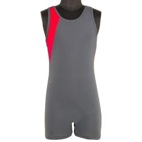 KASGO Girls Swim Suit-Grey-5-6 Years