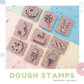 KIDDO KORNER | Sweet Treat Stamp Art Set | Stamp Set of 9 | Stamping Kit for Kids | Art & Craft | Kids Art Kit…